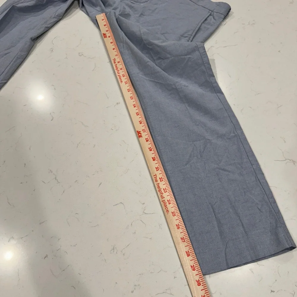 Old Navy Signature Slim Fit Chinos Mens 34x30 Light Blue Stretch Cotton Pants
